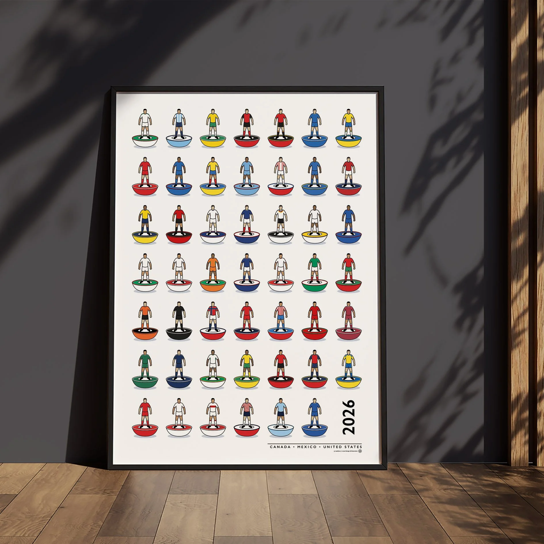 World Cup 2026 Poster