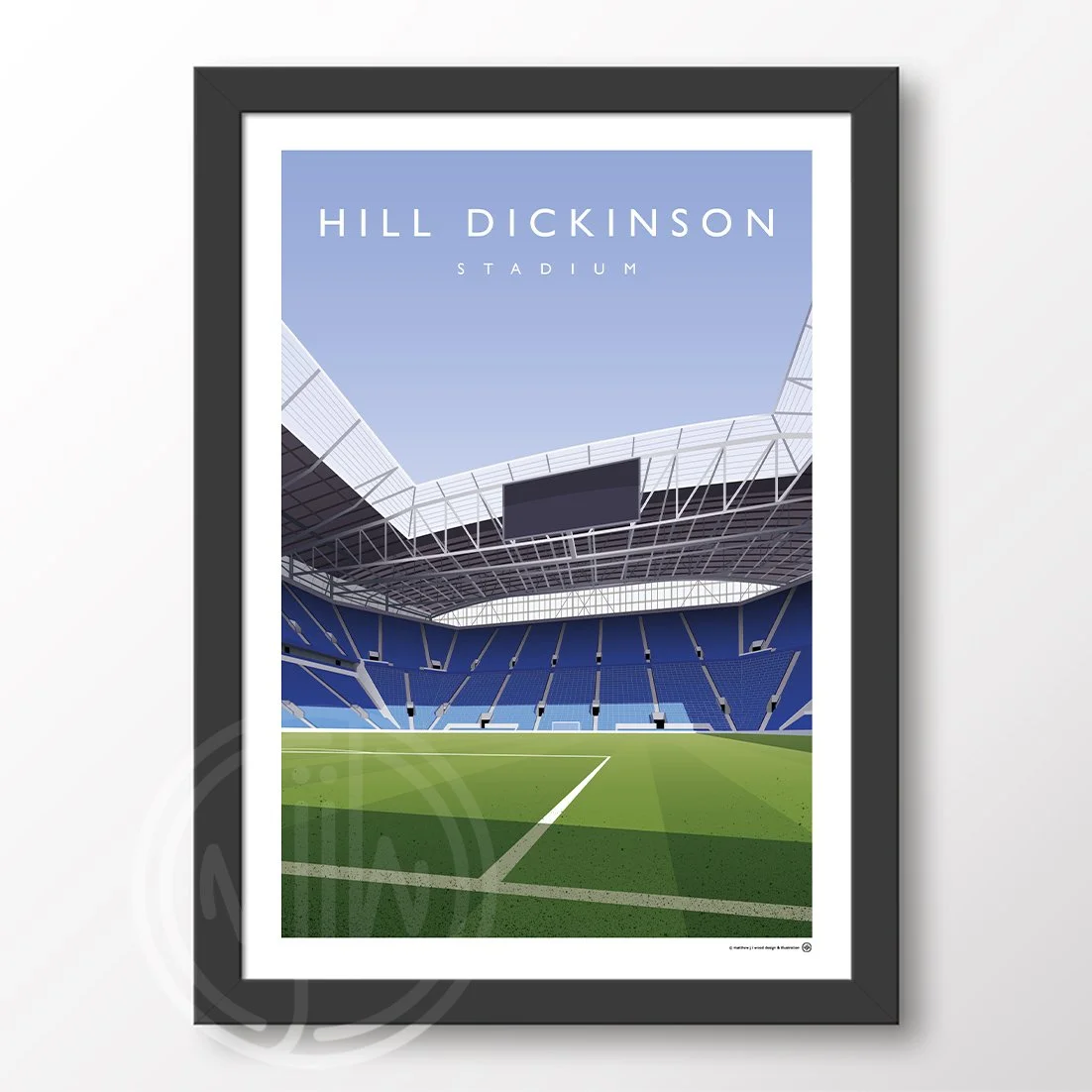 Everton Bramley-Moore Dock/Hill Dickinson Stadium Poster