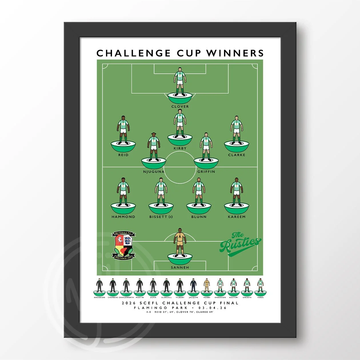 Rusthall FC Challenge Cup 2026 Framed Print.jpg