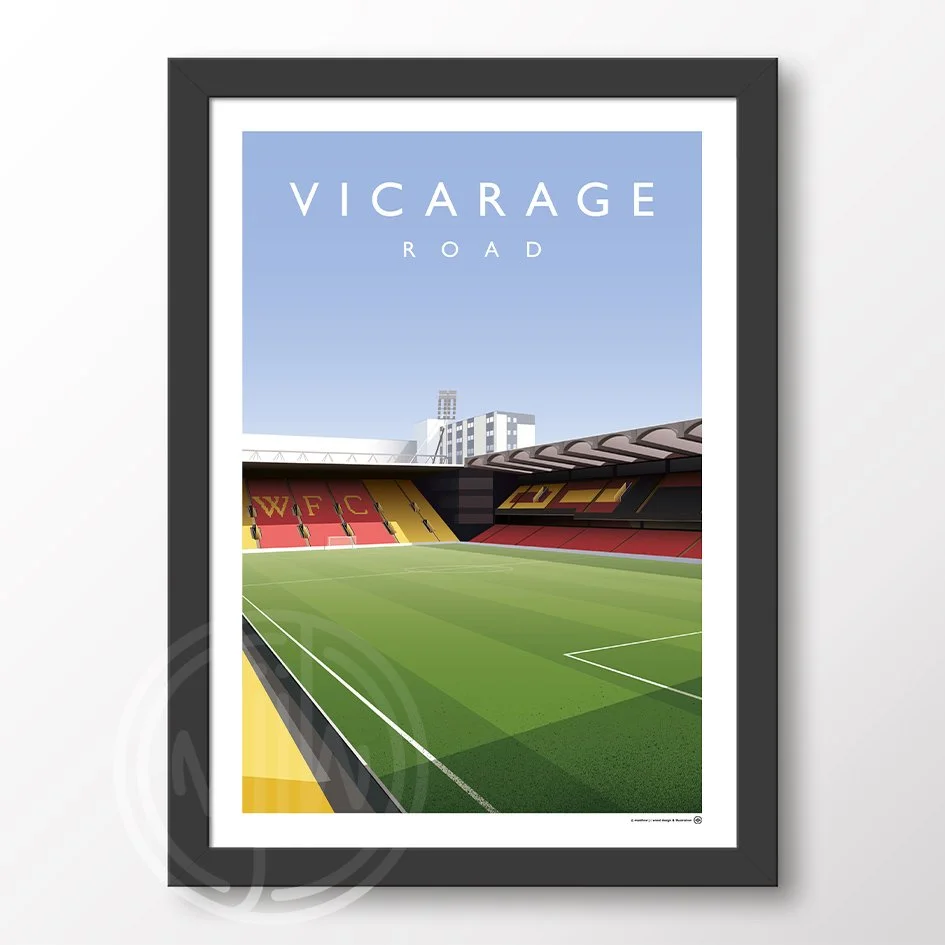 Vicarage-Road-Framed-Poster-Watford-FC-Print-Hornets-WFC-Rookery.jpg