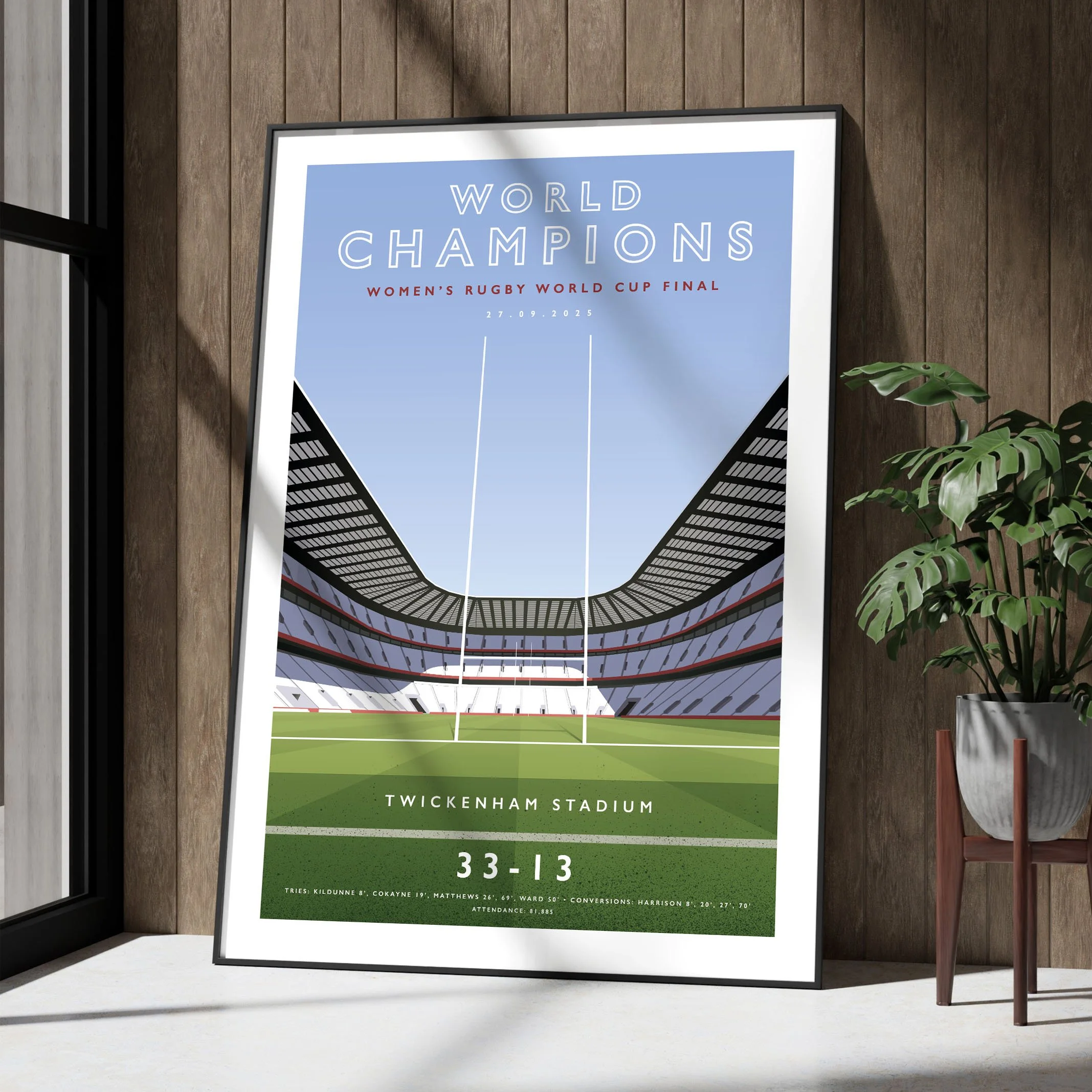 England Women Twickenham 2025 Poster.jpg