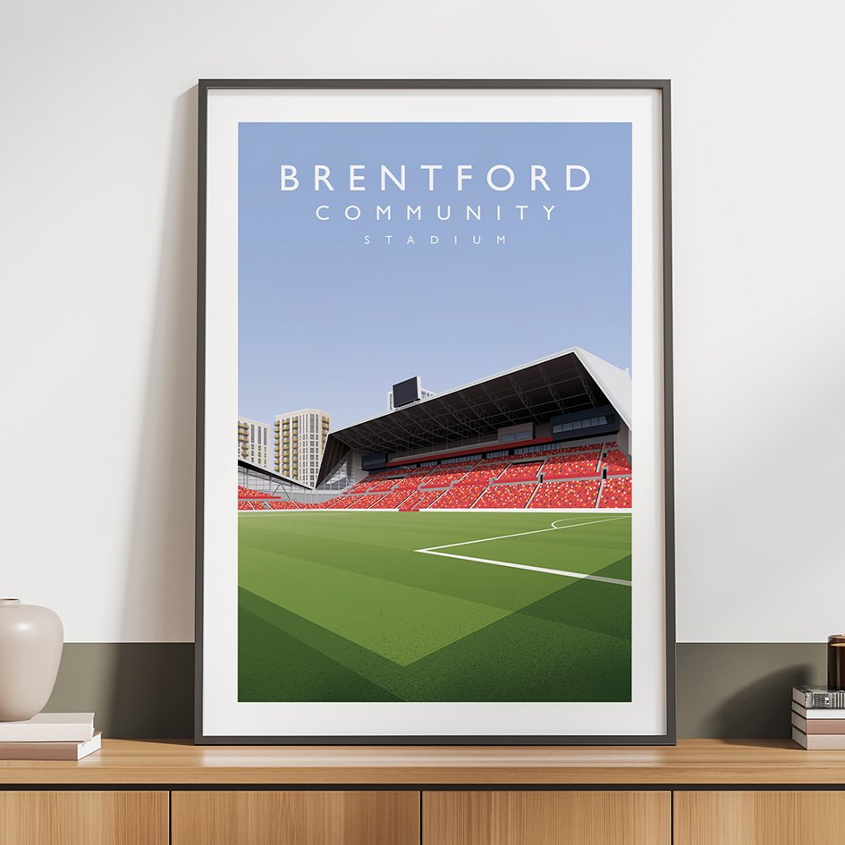 Brentford Community Stadium Poster