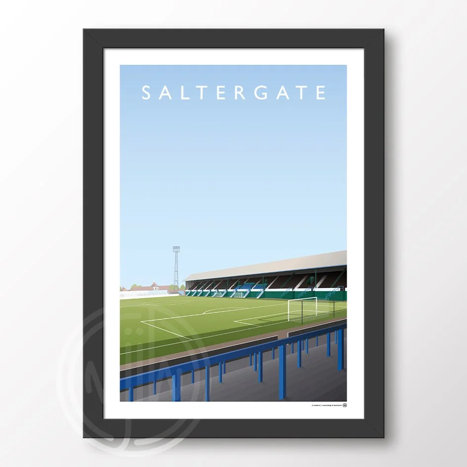 Chesterfield Saltergate Poster