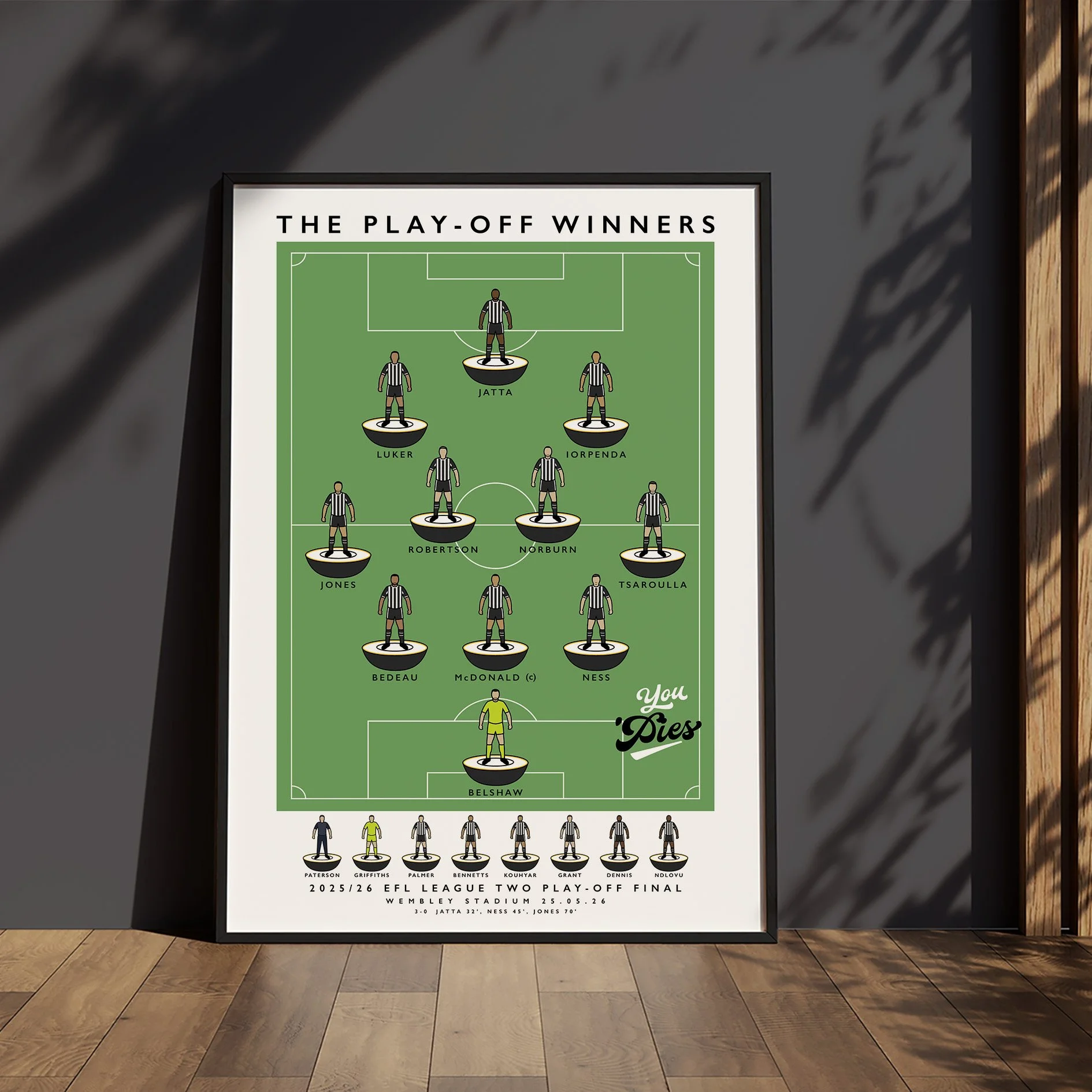 Notts County The Play-Off Winners 2026 Poster