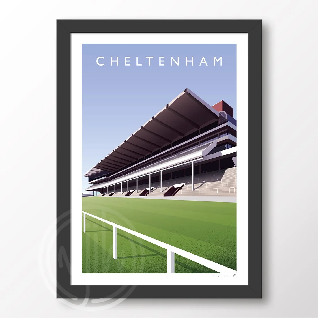 Cheltenham Racecourse Poster