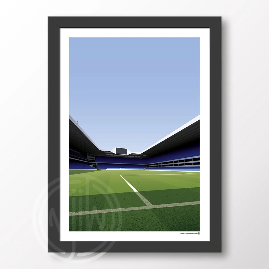 Tottenham White Hart Lane Poster