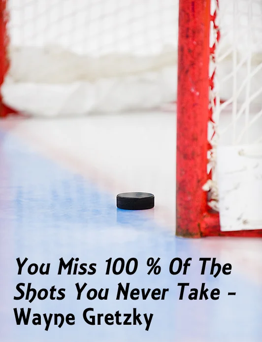 Take your Shot!  Each Shot will Get you Closer to your Bucket Life