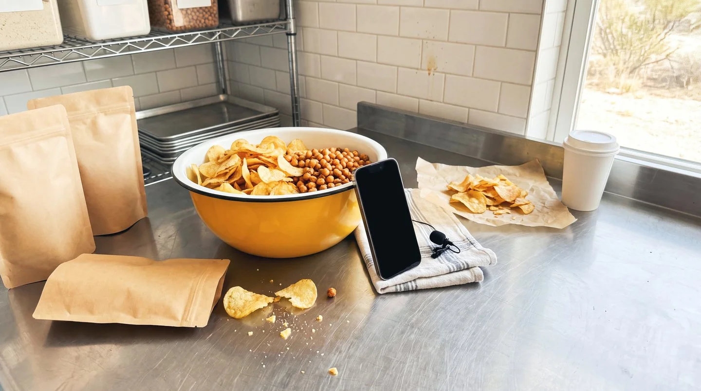 Content creation for better-for-you snack brands: sell the bite before the benefit