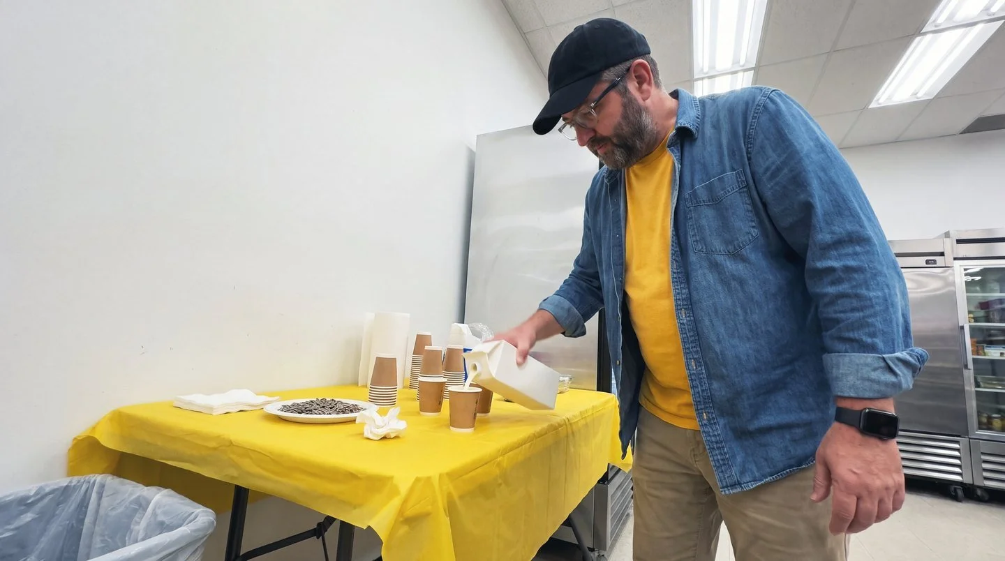 Natural food marketing agency: judge it by what it does with your demo table