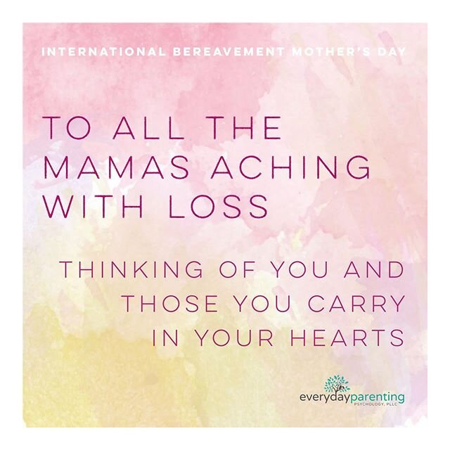 On International Bereaved Mother&rsquo;s Day 🤍 To all the Mamas who are aching with loss, we are thinking of you and those you hold in your hearts. #internationalbereavedmothersday