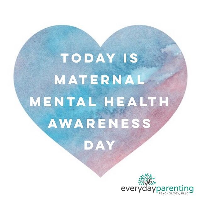 Honored to be a global partner recognizing World Maternal Mental Day along with @postpartumsupportinternational International and so many other essential orgs coming together to let the world know that #maternalmhmatters We want women to know that th