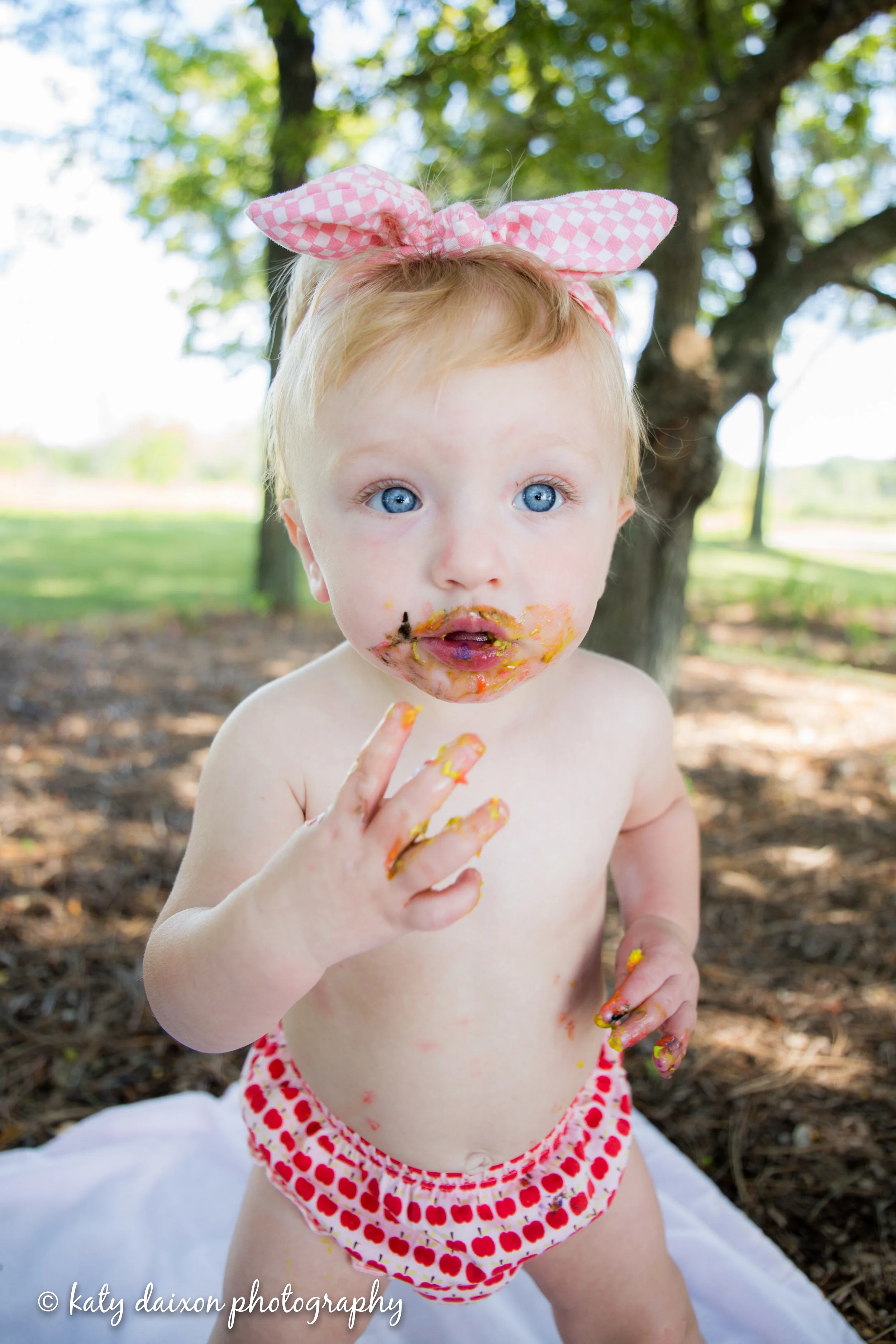  We have no idea what we've gotten into, but does it taste delectable. THOSE EYES! 