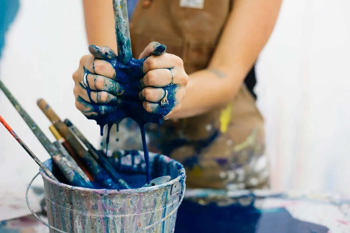 Show Me Your Hands: The Painter