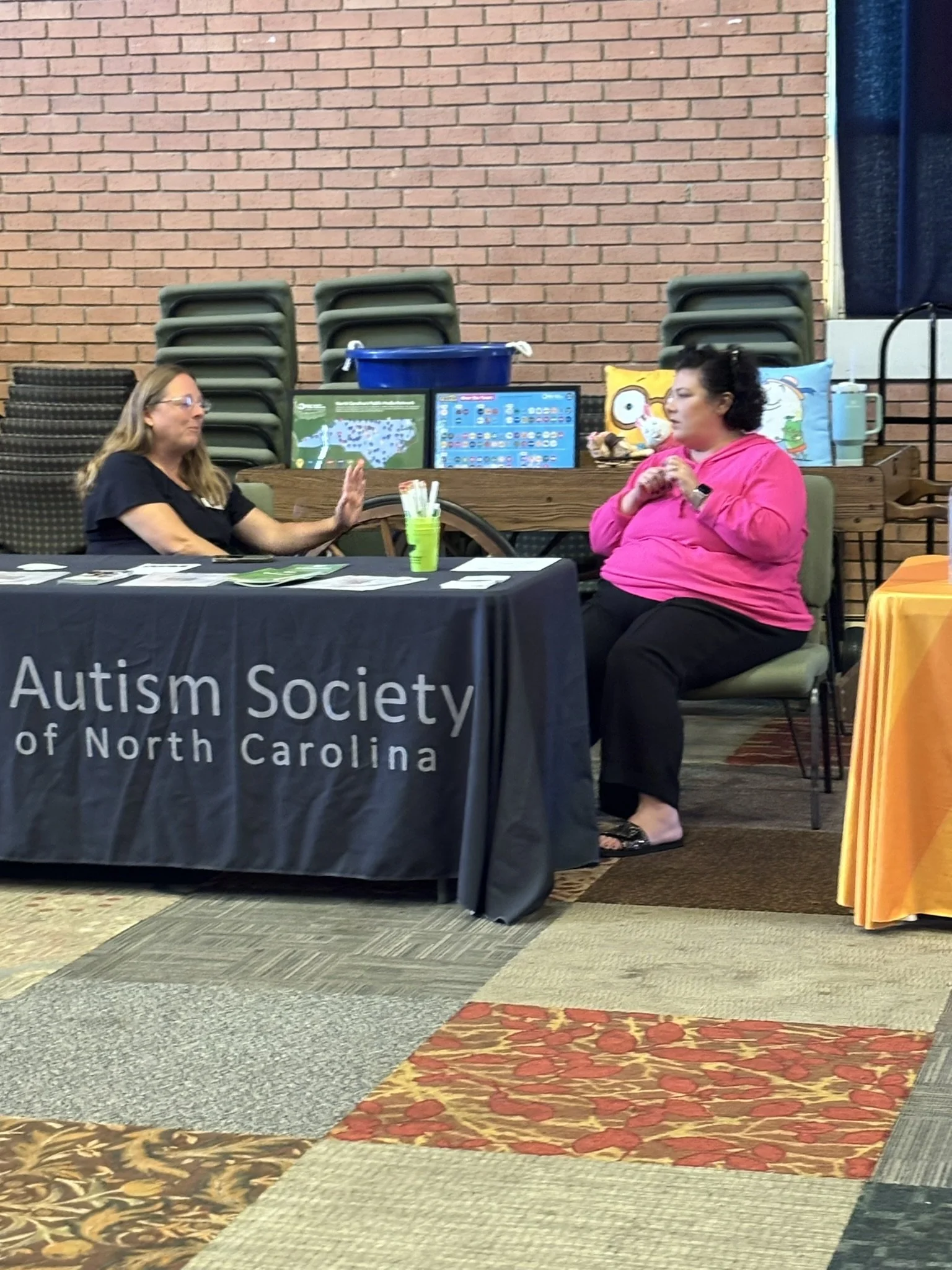 Through our community partnerships, like PBS, Wilson Arts, and the Wilson County Public Library, our participants and their families are able to feel seen and included in community events.  We are able to educate the general public about i/dd to brin