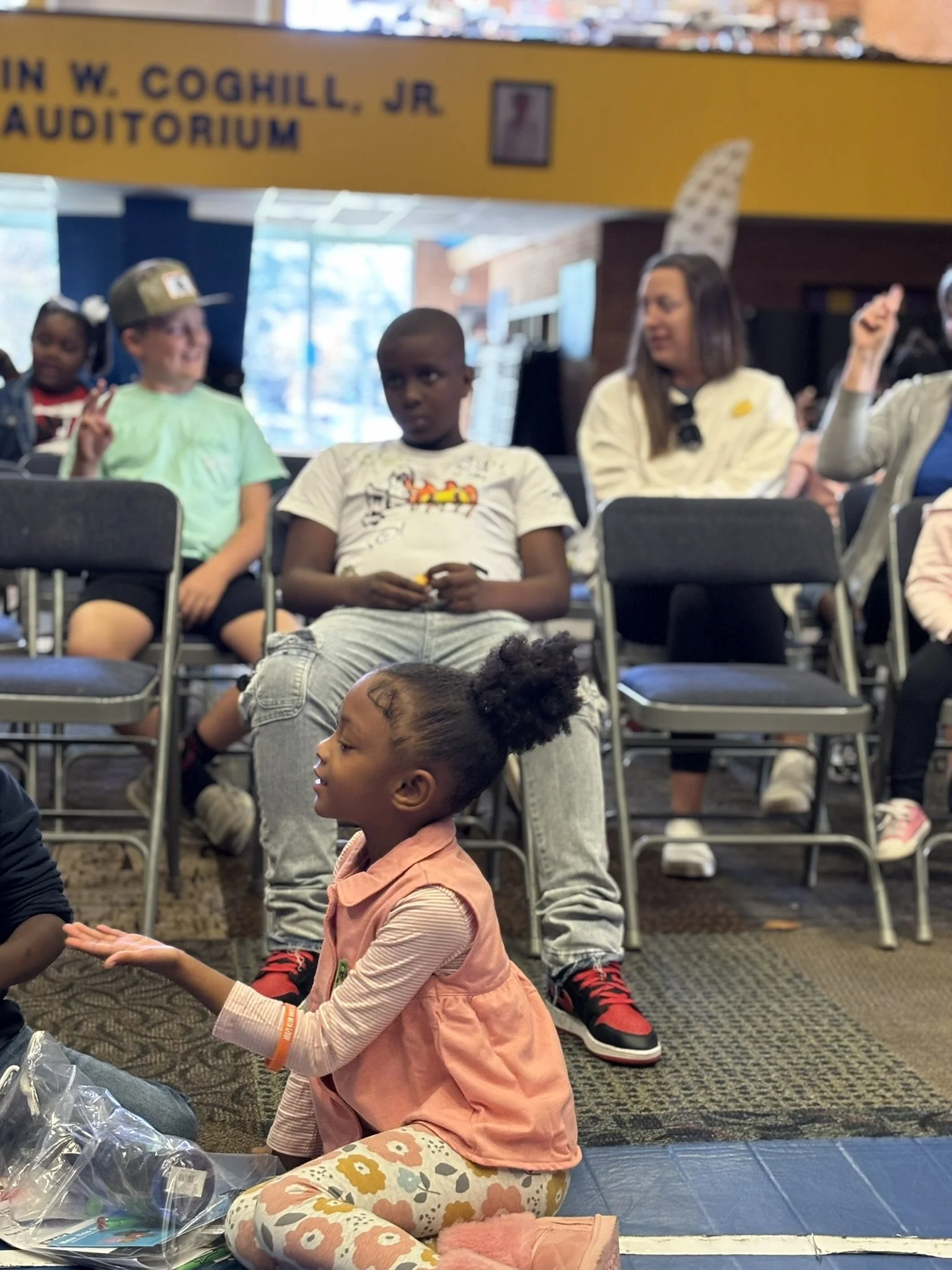 Through our community partnerships, like PBS, Wilson Arts, and the Wilson County Public Library, our participants and their families are able to feel seen and included in community events.  We are able to educate the general public about i/dd to brin