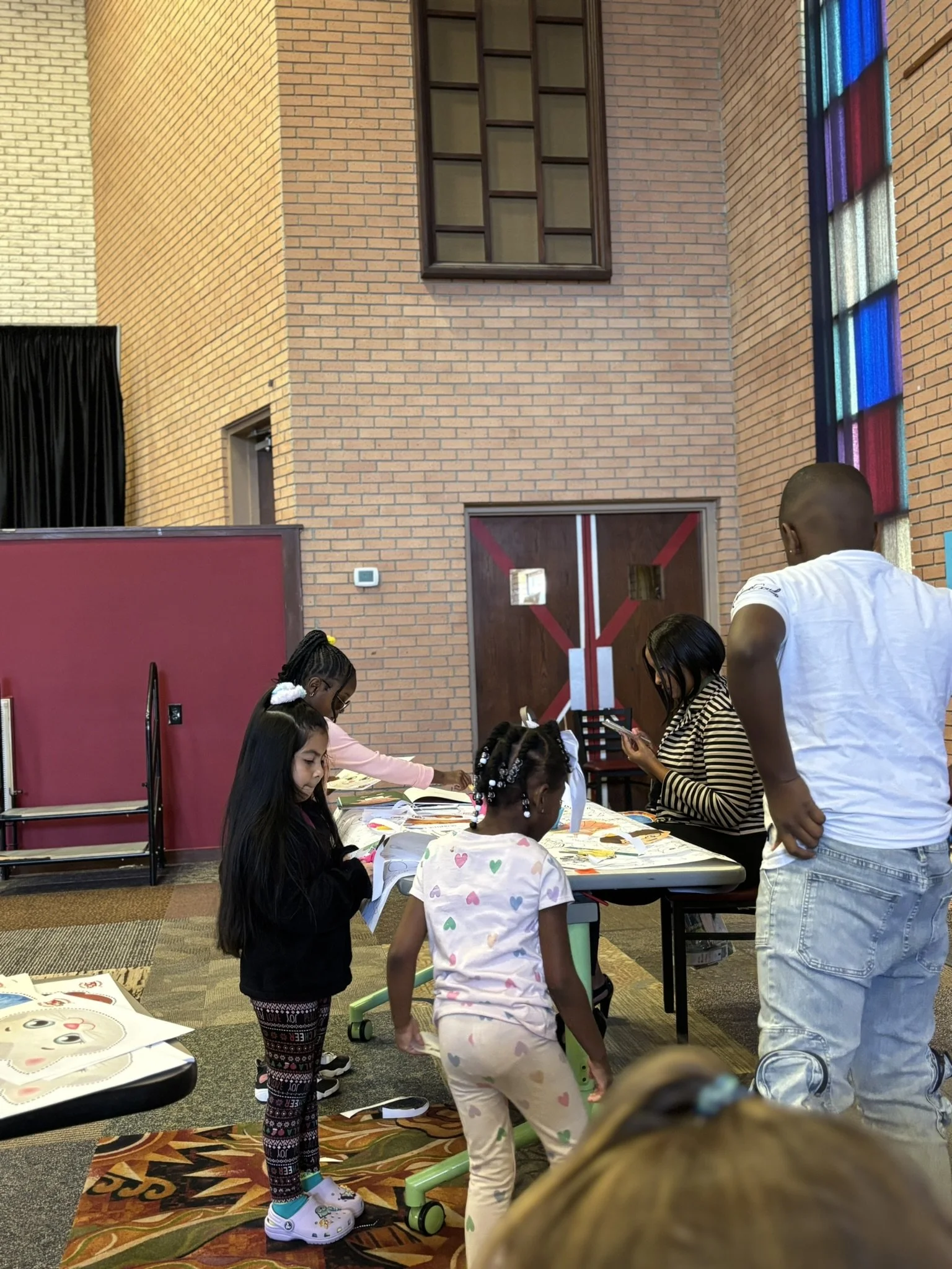 Through our community partnerships, like PBS, Wilson Arts, and the Wilson County Public Library, our participants and their families are able to feel seen and included in community events.  We are able to educate the general public about i/dd to brin