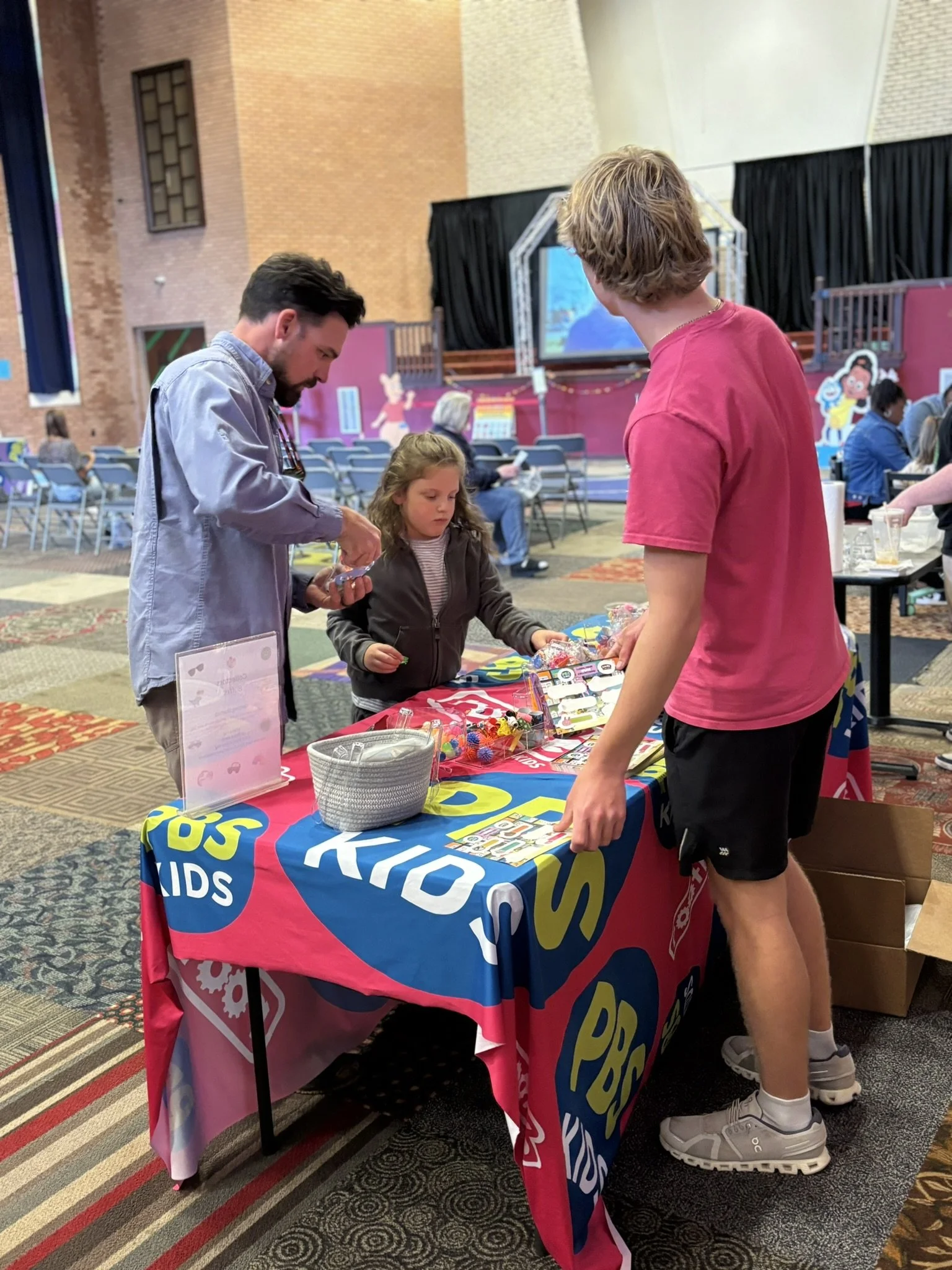 Through our community partnerships, like PBS, Wilson Arts, and the Wilson County Public Library, our participants and their families are able to feel seen and included in community events.  We are able to educate the general public about i/dd to brin