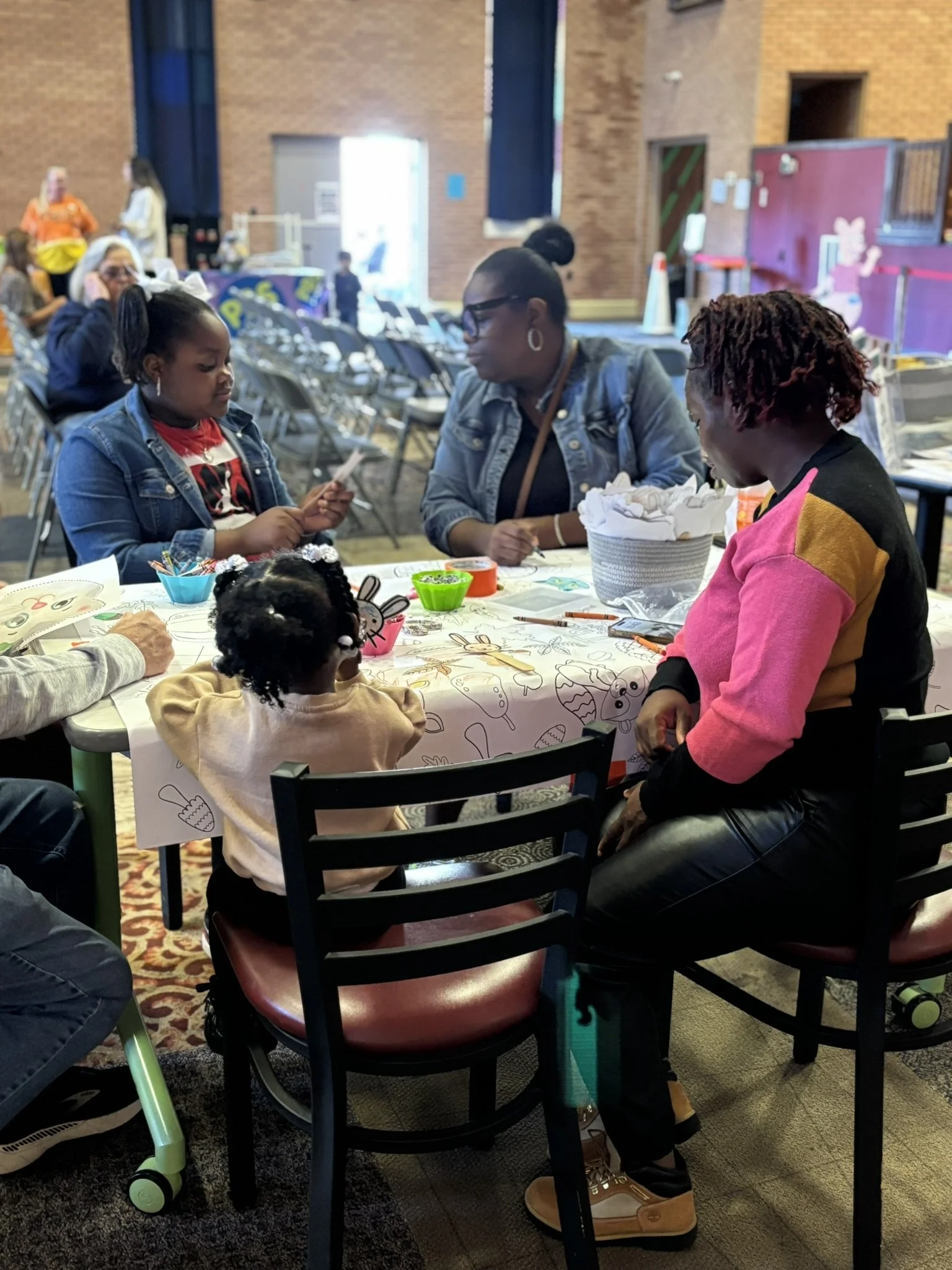 Through our community partnerships, like PBS, Wilson Arts, and the Wilson County Public Library, our participants and their families are able to feel seen and included in community events.  We are able to educate the general public about i/dd to brin
