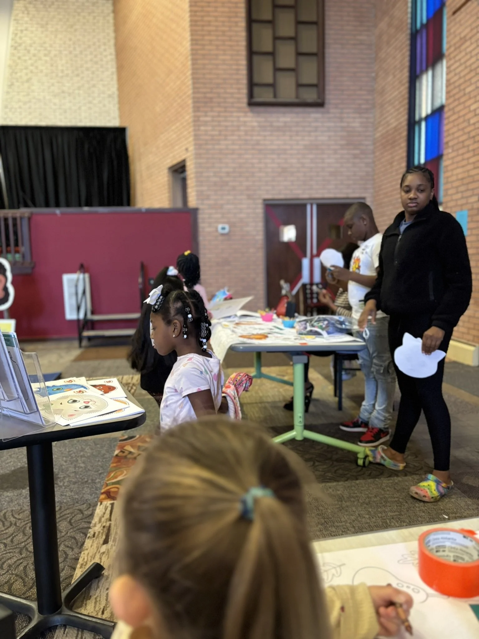 Through our community partnerships, like PBS, Wilson Arts, and the Wilson County Public Library, our participants and their families are able to feel seen and included in community events.  We are able to educate the general public about i/dd to brin