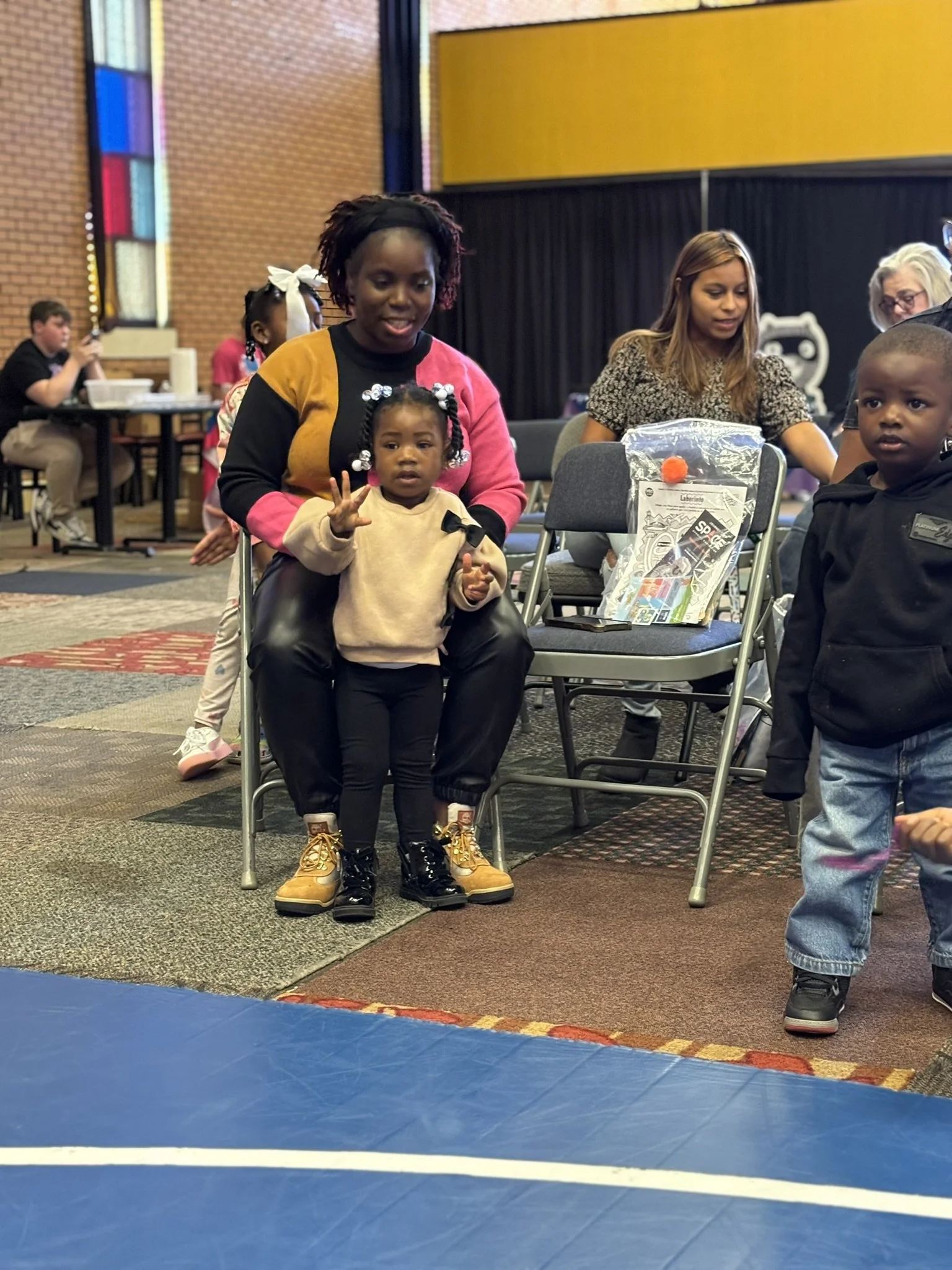 Through our community partnerships, like PBS, Wilson Arts, and the Wilson County Public Library, our participants and their families are able to feel seen and included in community events.  We are able to educate the general public about i/dd to brin