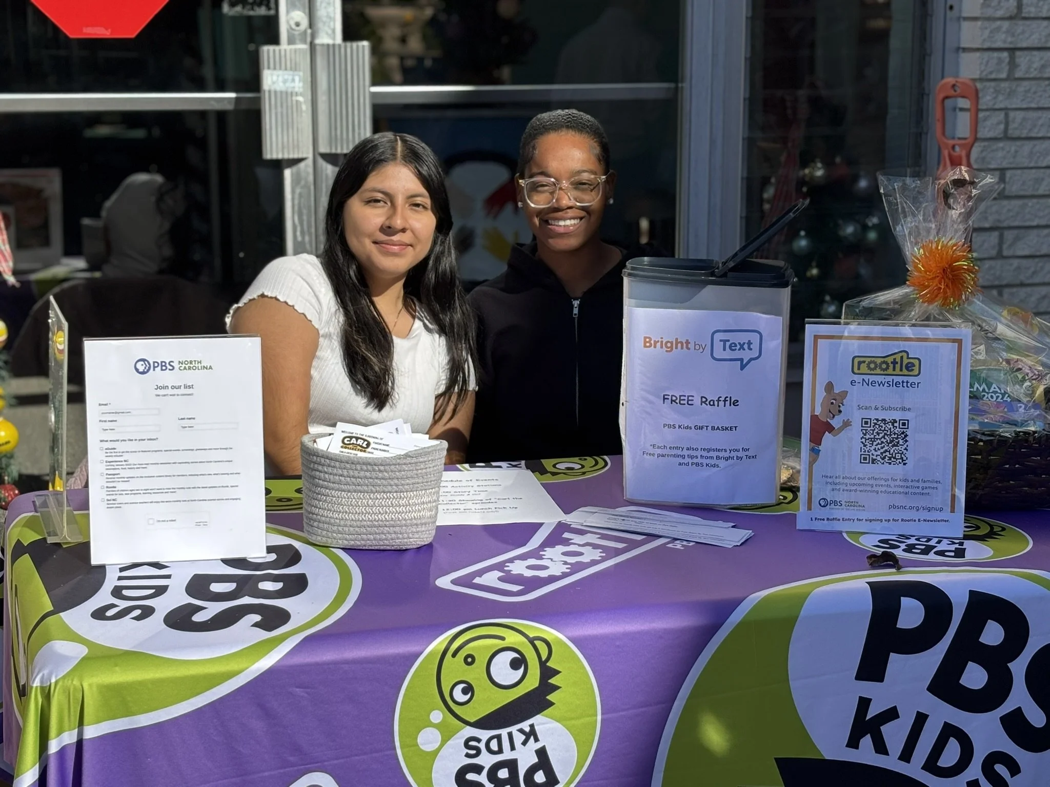 Through our community partnerships, like PBS, Wilson Arts, and the Wilson County Public Library, our participants and their families are able to feel seen and included in community events.  We are able to educate the general public about i/dd to brin