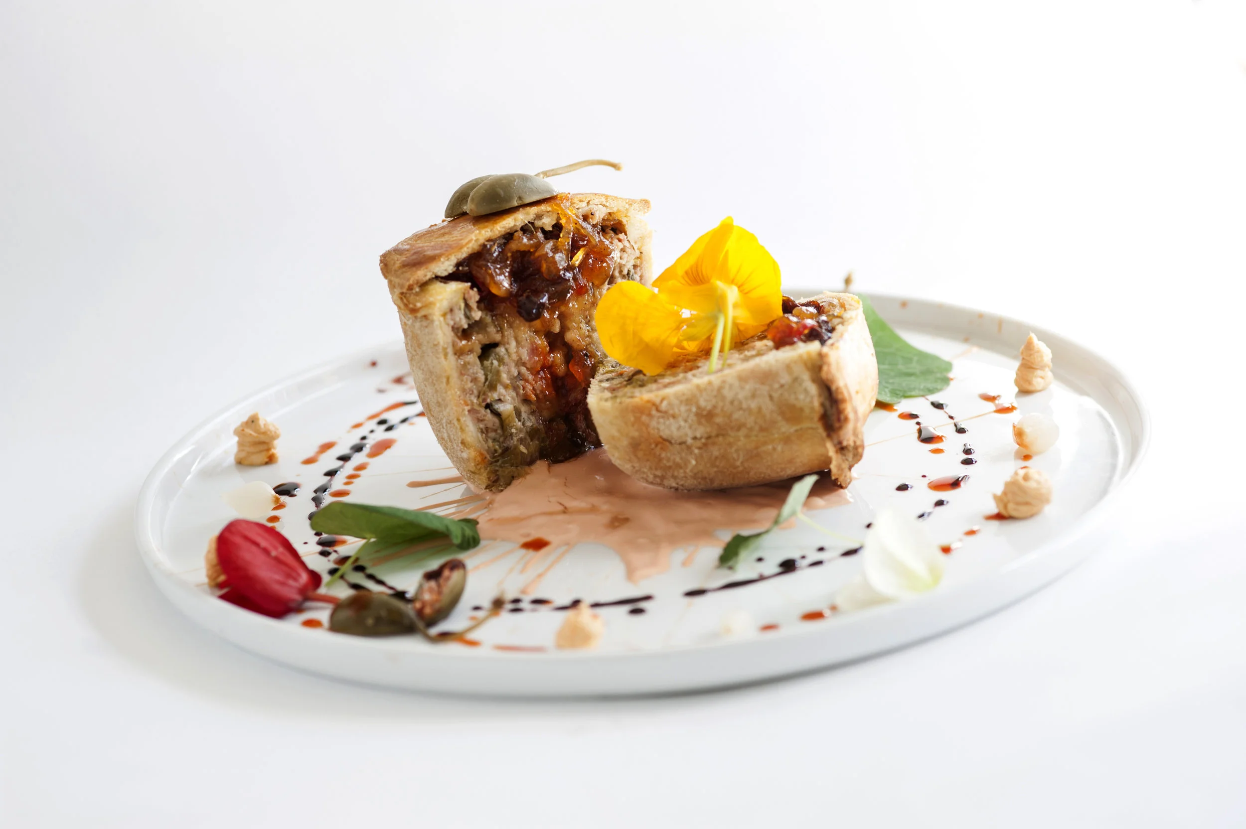 Oops I dropped the Pie . Magazine shot for "yes Chef "