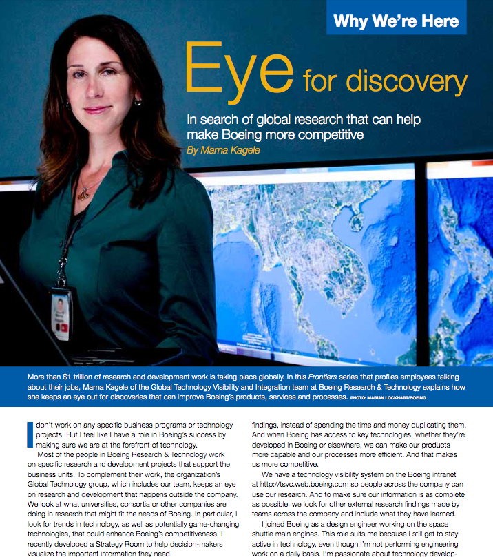 Frontiers Magazine Profile