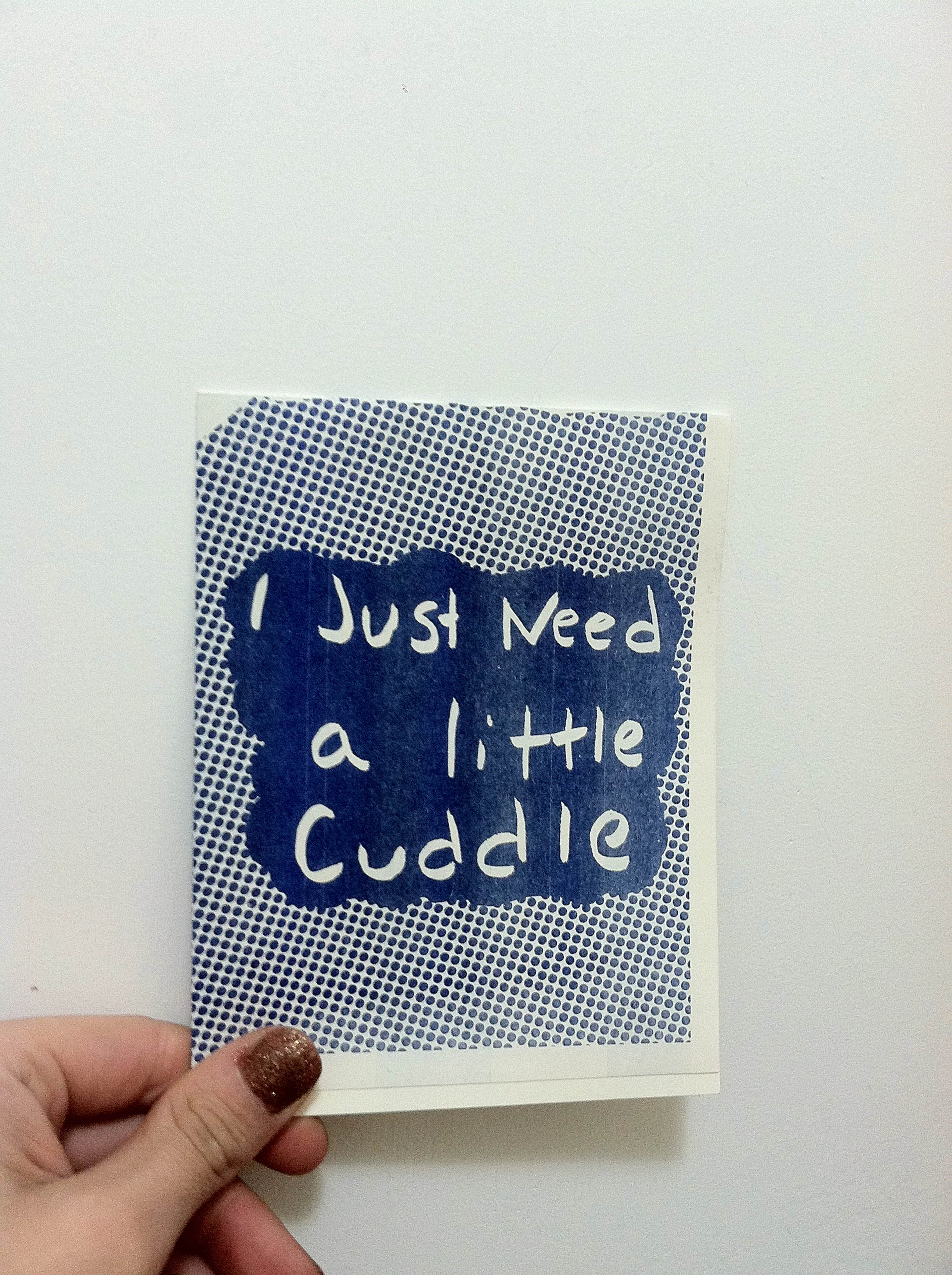 I just need