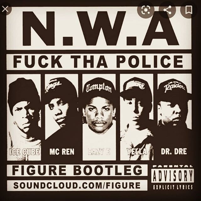 Gave this song from my youth a good listening to this a.m. during my workout. #nwa been talking about this since way back and  m************ are just now starting to listen... #fuckthepolice