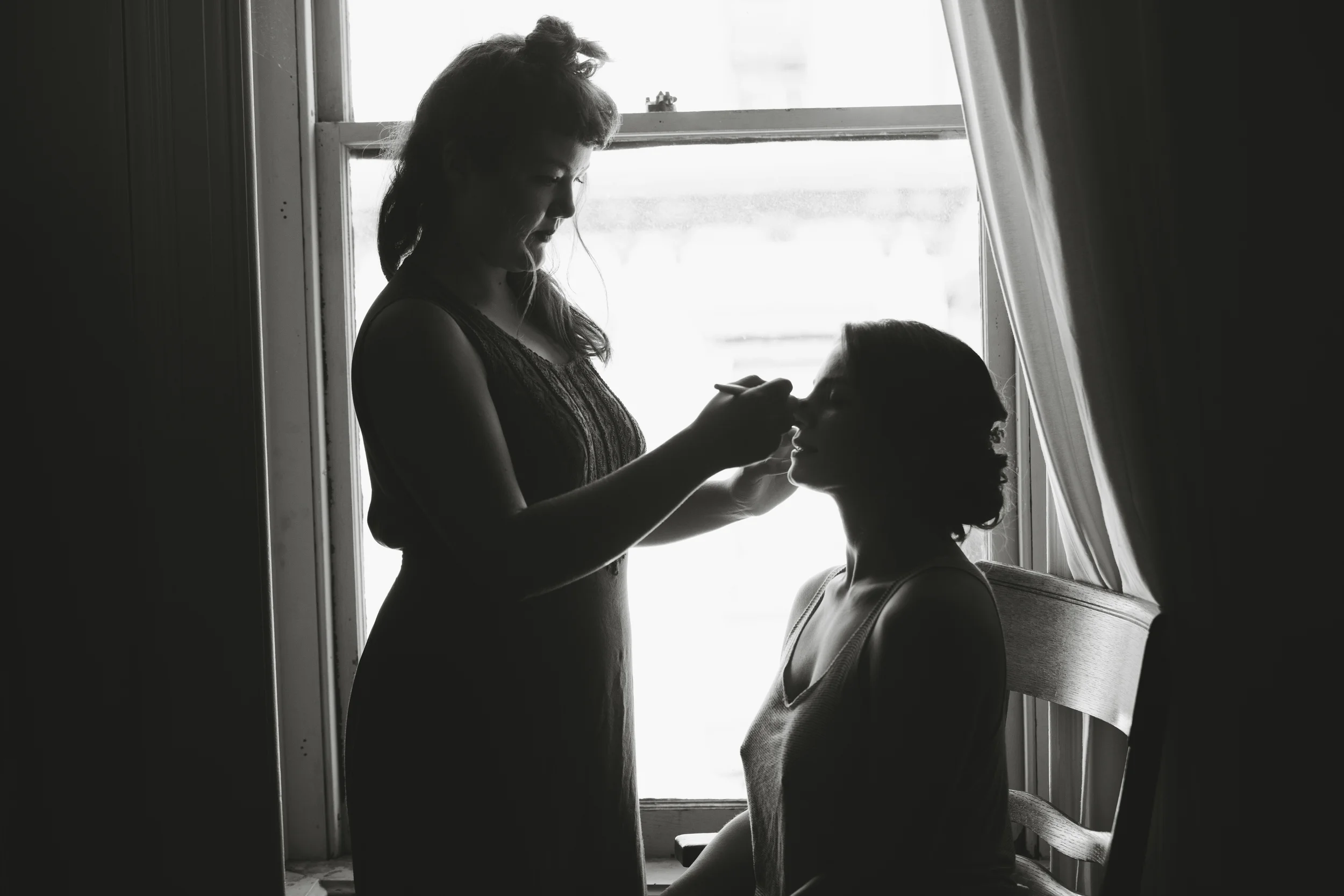 Lee + Rebecca : Make Up Application