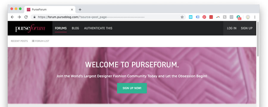 PurseForum Maintenance Open Thread - PurseBlog