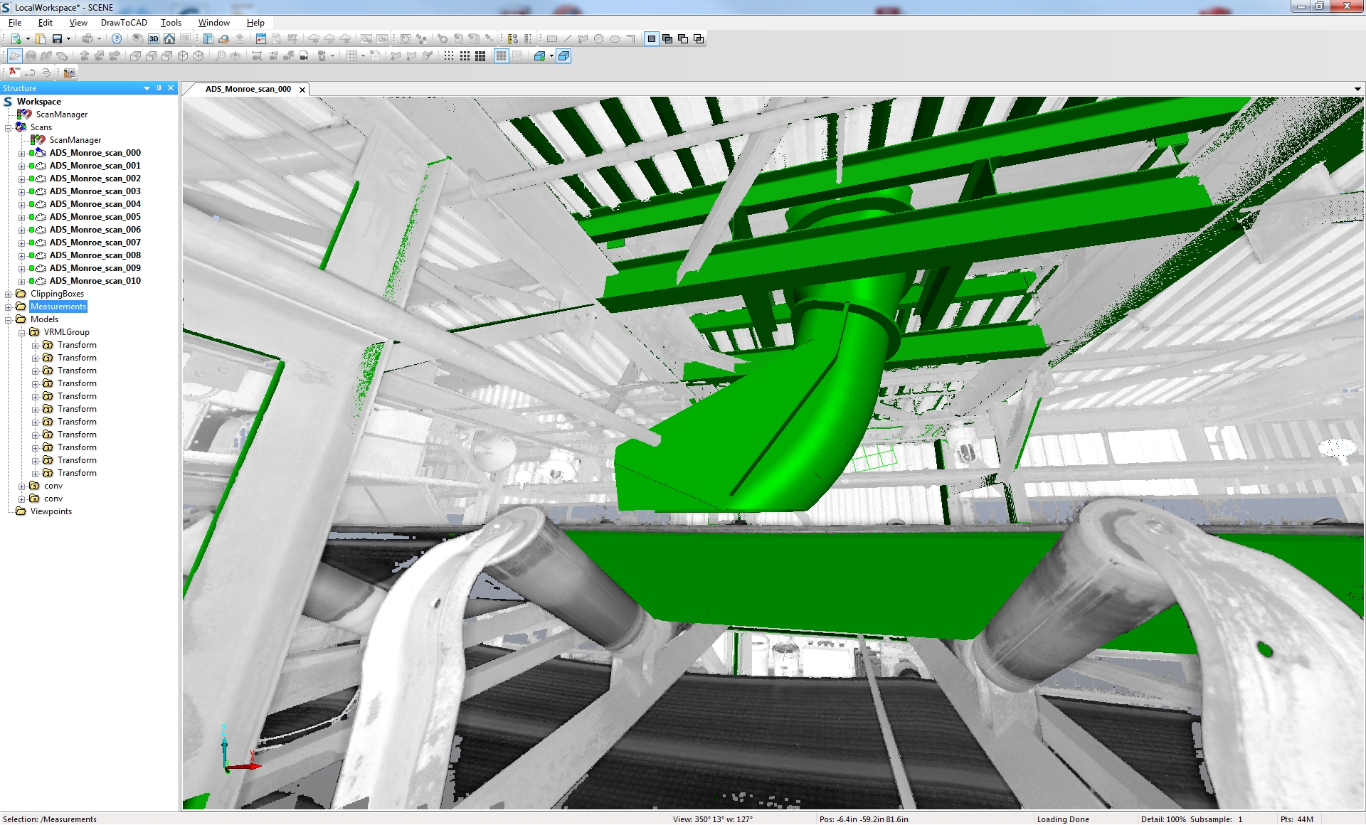 Project 076 Conveyor with SIS cadd model overlayed onto the Scan Image 03.jpg