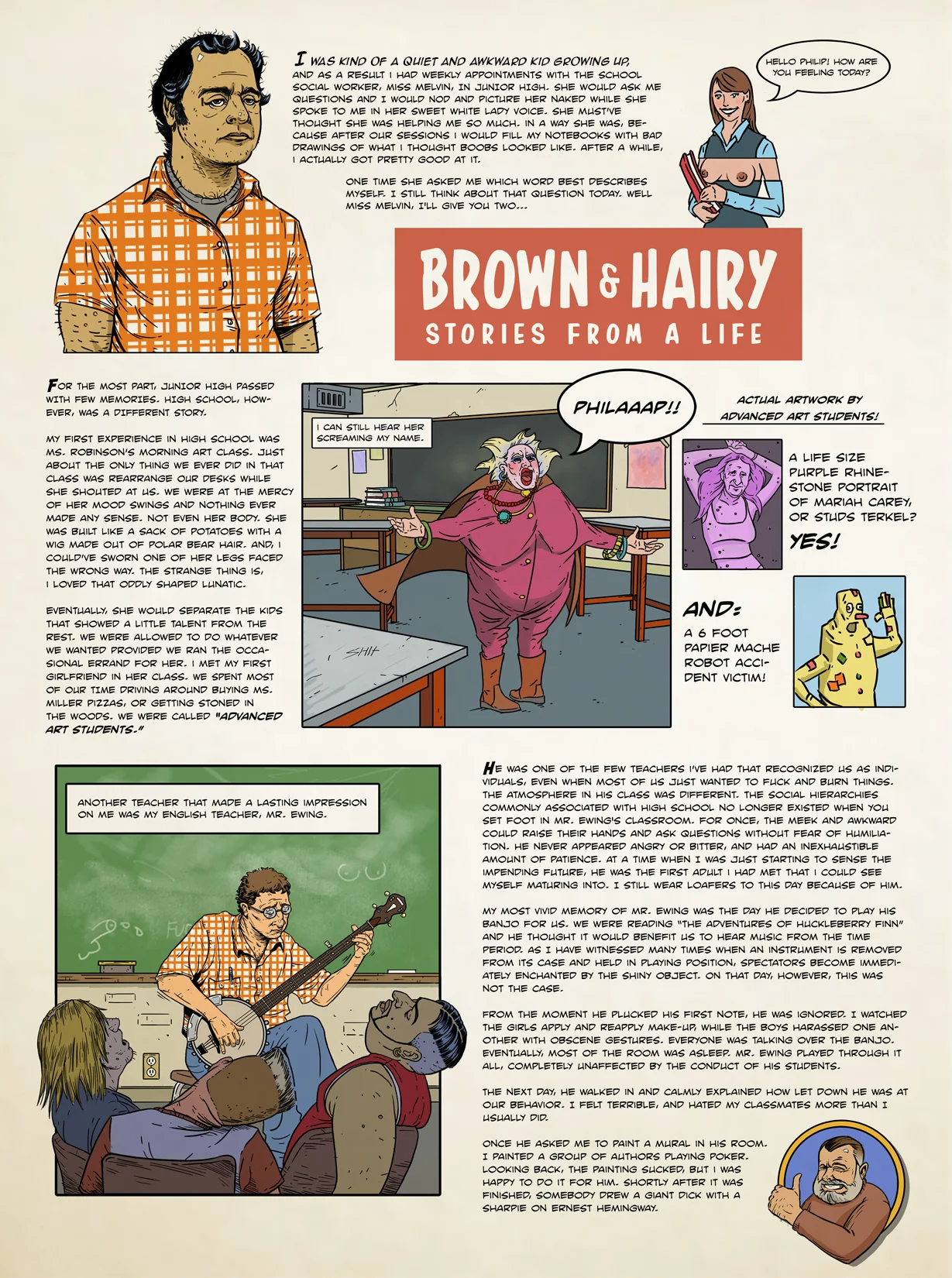 Brown & Hairy: <br/> Stories From a Life