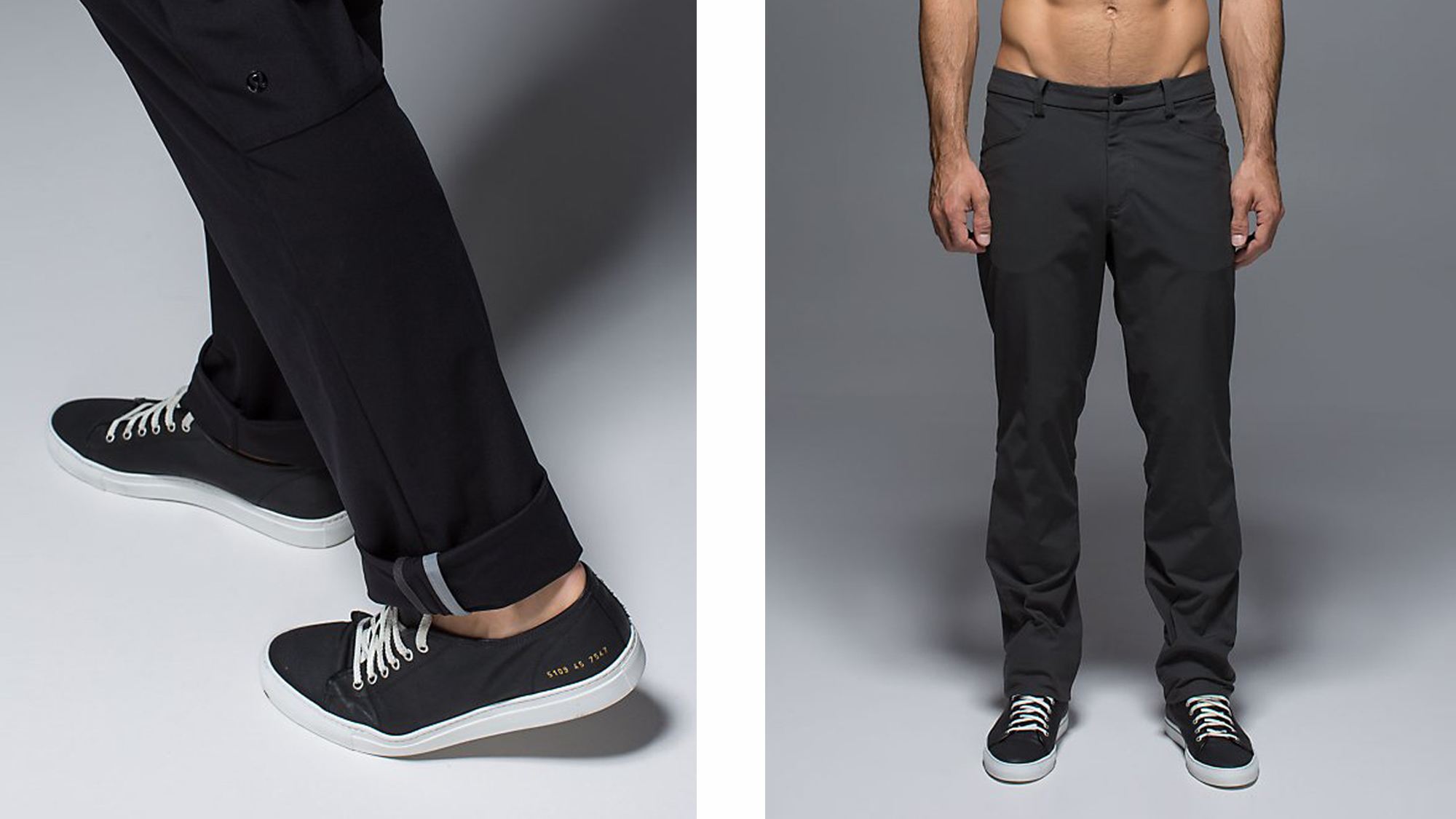 best shoes to wear with lululemon abc pants