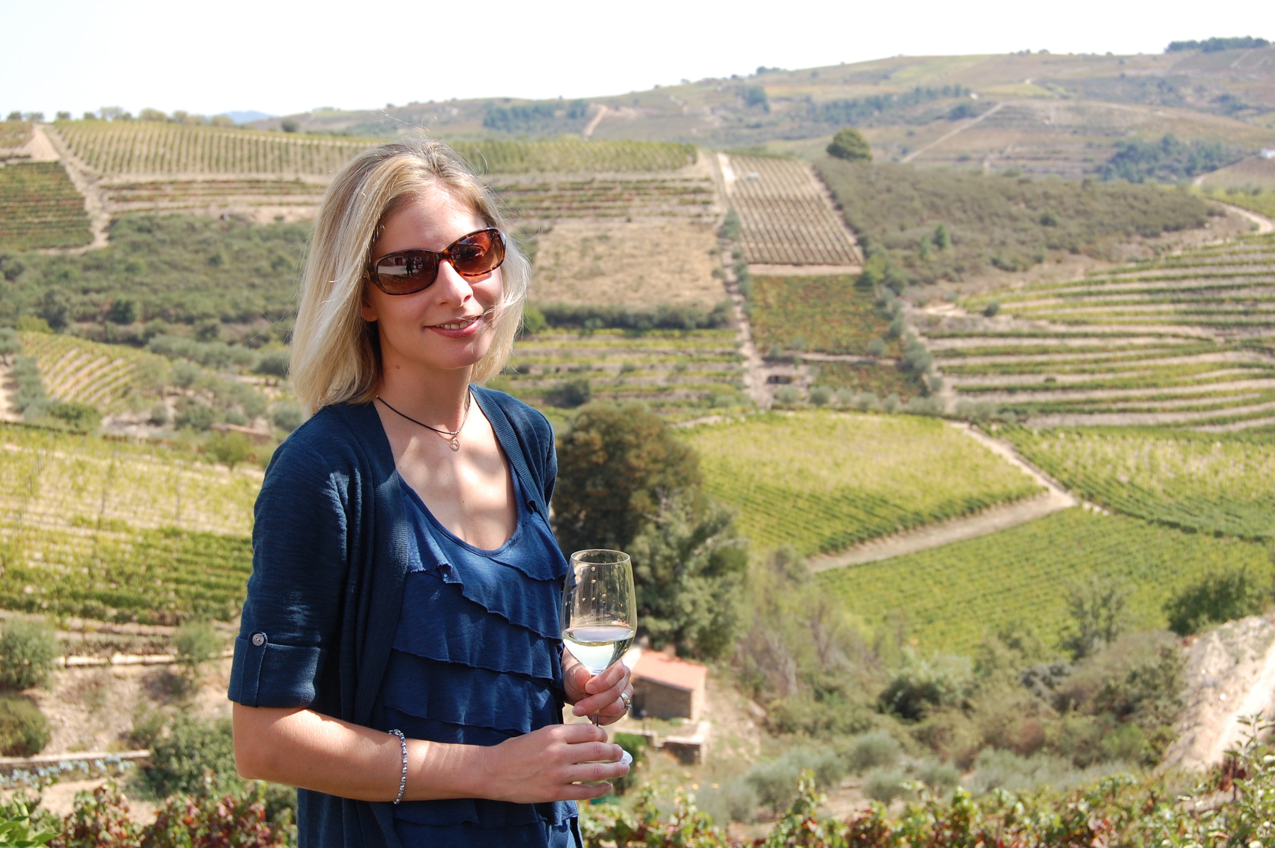 In Portugal's Douro Valley.