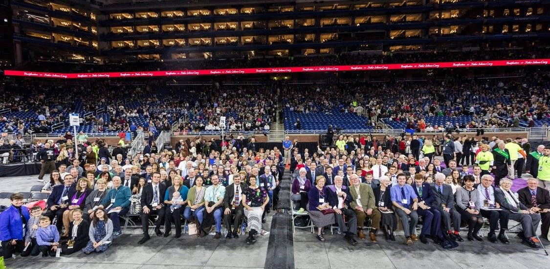 The "Casey Clan" at Ford Field on November 18, 2017.