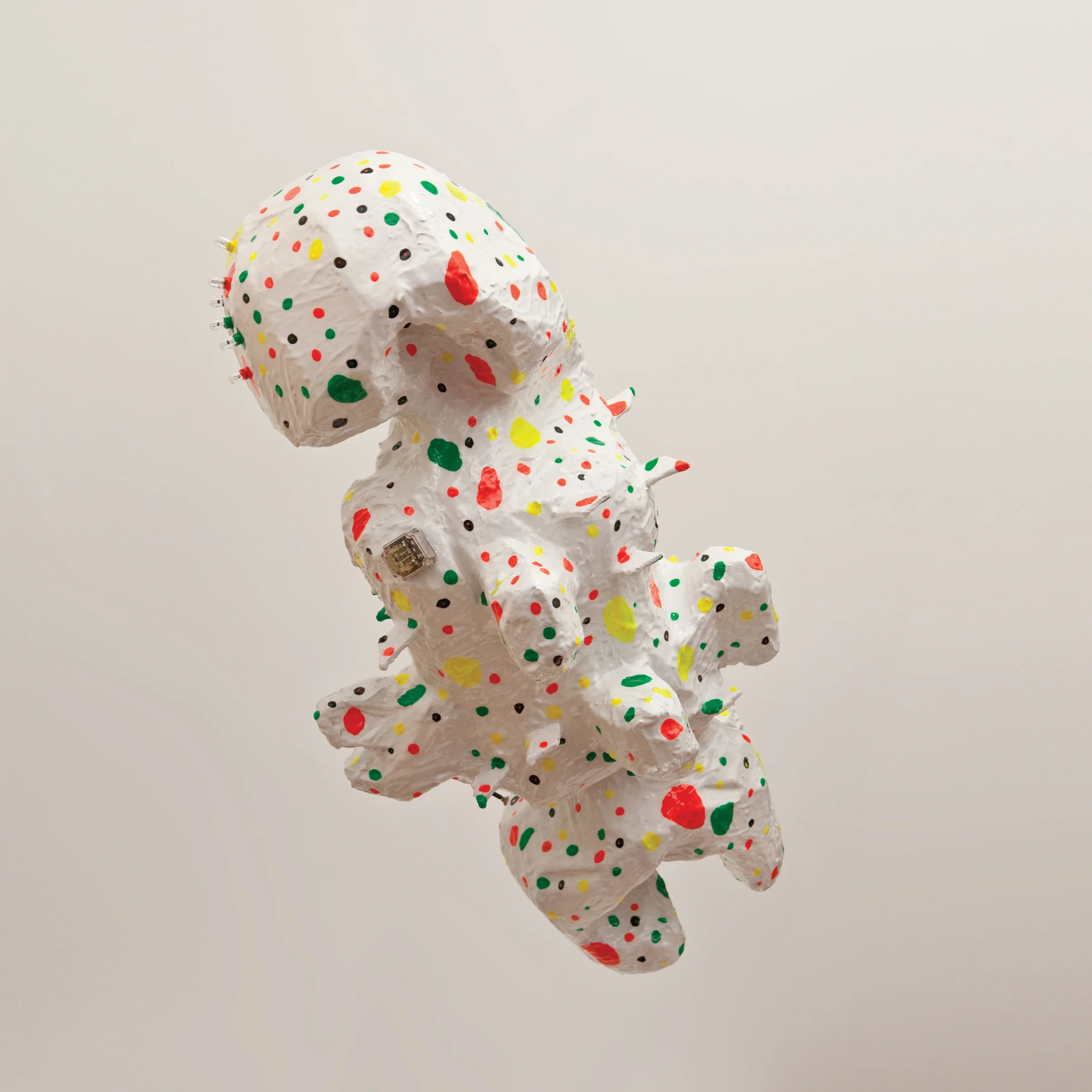 GTG-005 , 2010, Styrofoam, Joint Compound, Wood, Toggle Switches, Relay, Bulbs, Acrylic, Resin, 34 x 20 x 17 inches(86.4 x 50.8 x 43.2 cm) Discarded