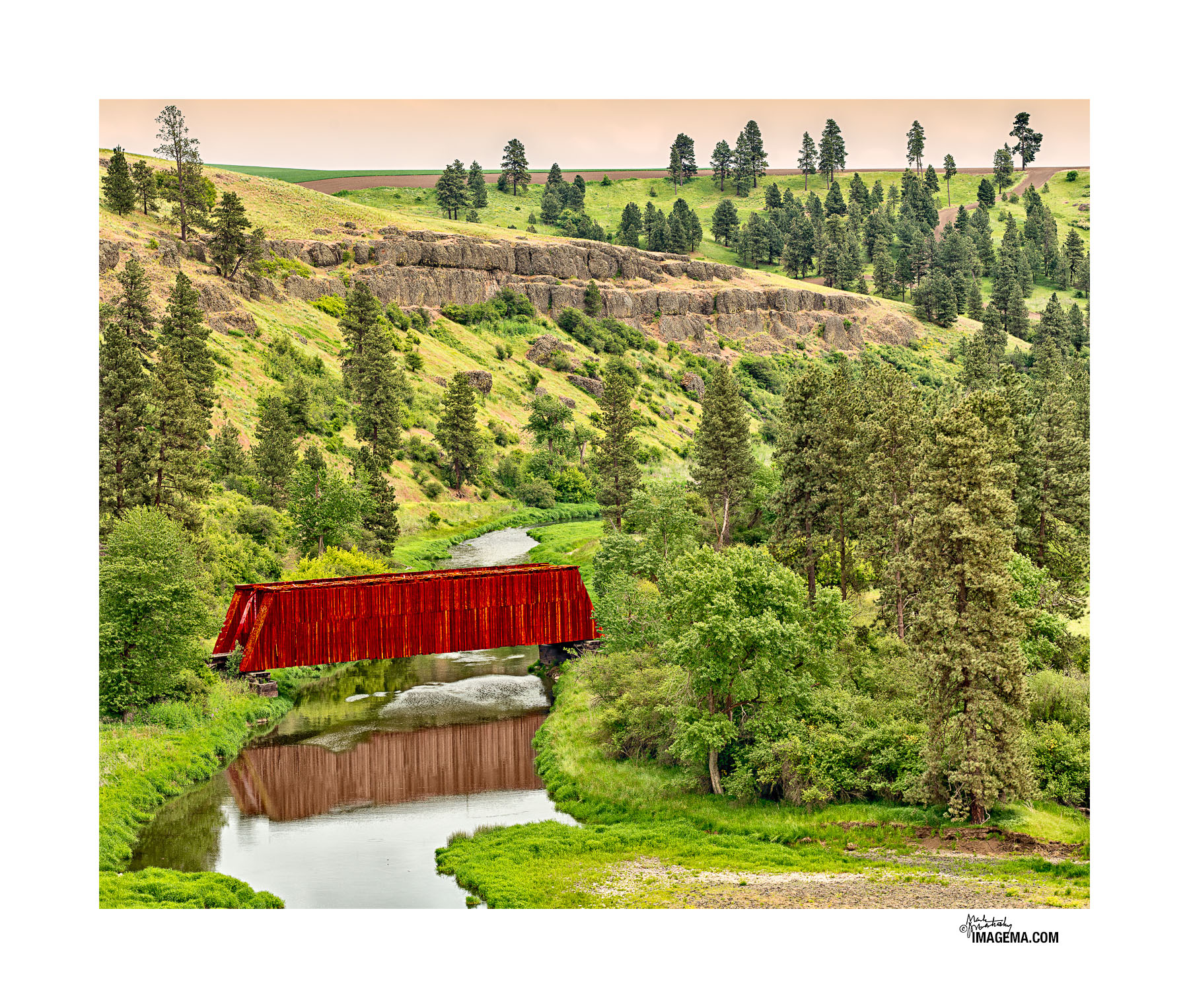 Once Upon a Time Covered Bridge © Mark Alberhasky