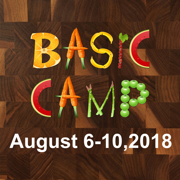 Basic Camp August 6-10, 2018