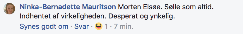 Nu må du endelig ikke holde dig tilbage, Ninka-Bernadette. 