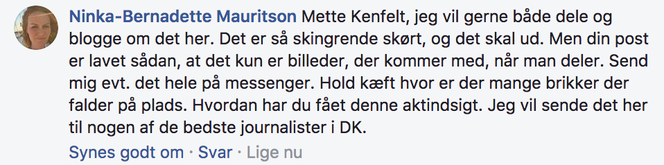 Bemærk: "Hold kæft hvor er der mange brikker der falder på plads". Dette er "confirmation bias" i en nøddeskal. 