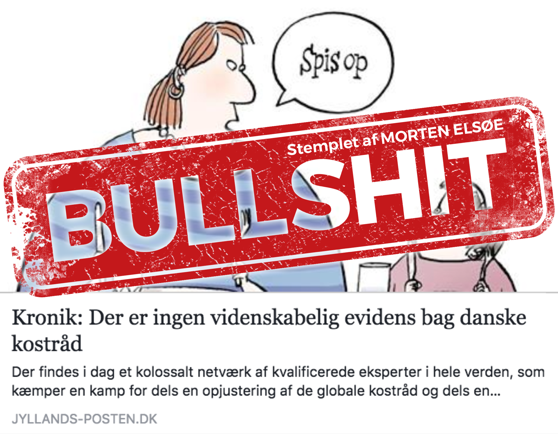 Det er ikke kostrådene, der gør os overvægtige.