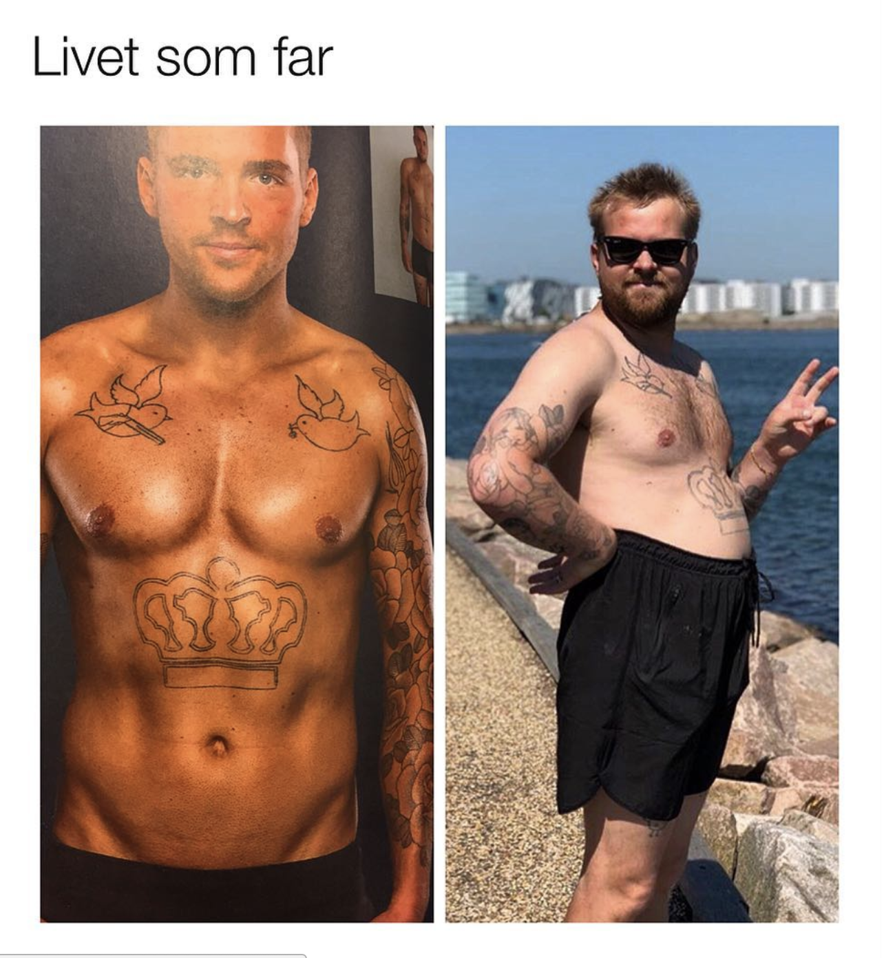 Far, fed og færdig? Hvorfor fædre får far-krop og hvordan du kan forhindre det.