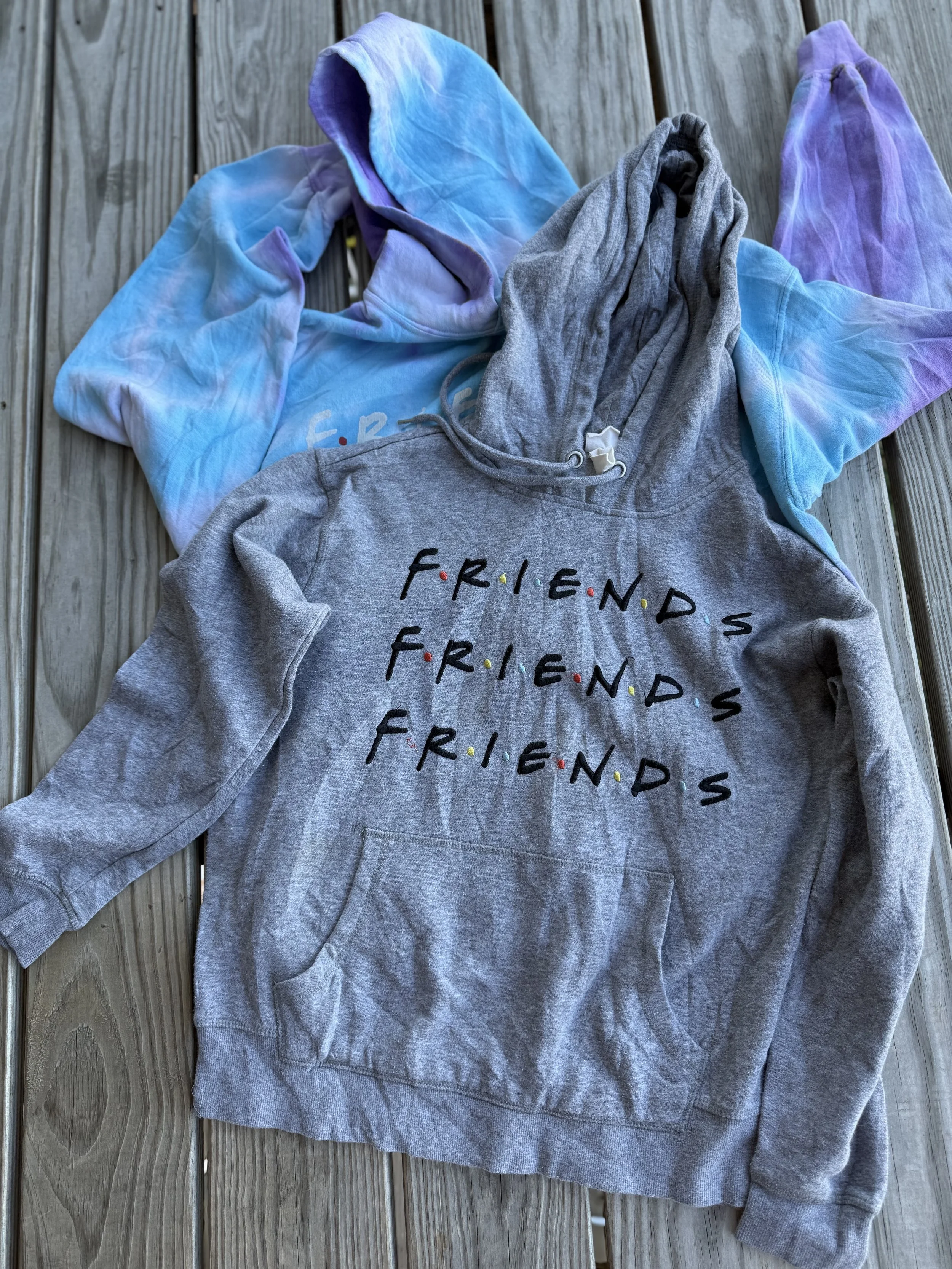 Friends embroidered logo hoodie (M/S)