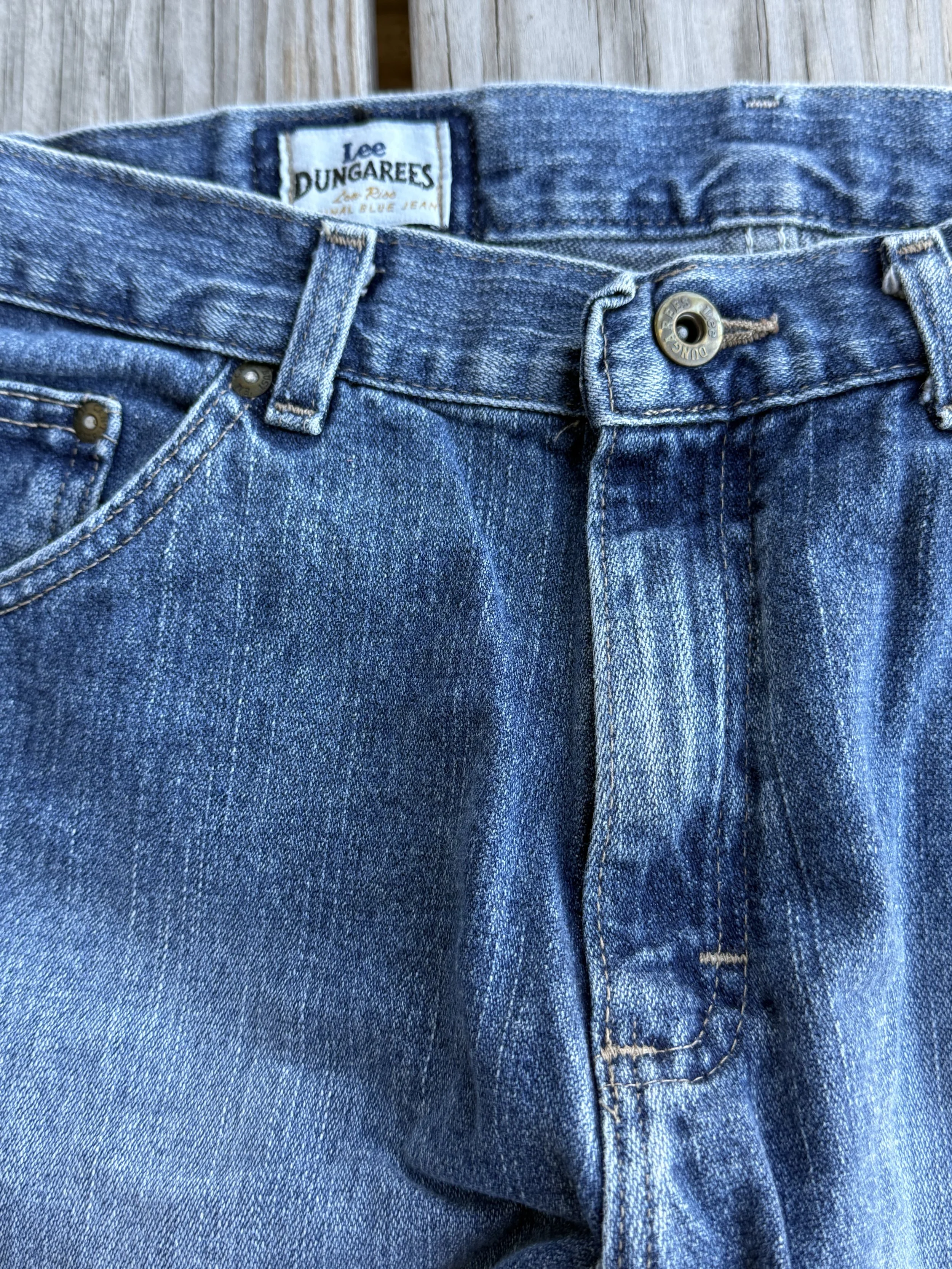 Lee Dungarees Low Rise Jeans (32x30)