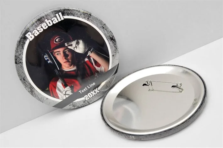  Flaunt your favorite athlete with a Button 