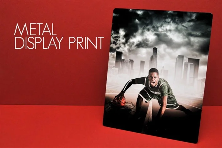  This Metal Display Print is a modern take on a classic tradition with your iamge printed directly onto a steel metal sheet. 