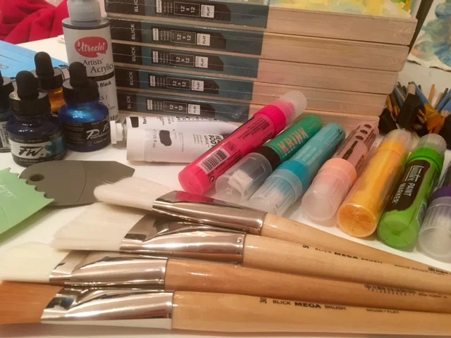 Supplies gathered!
