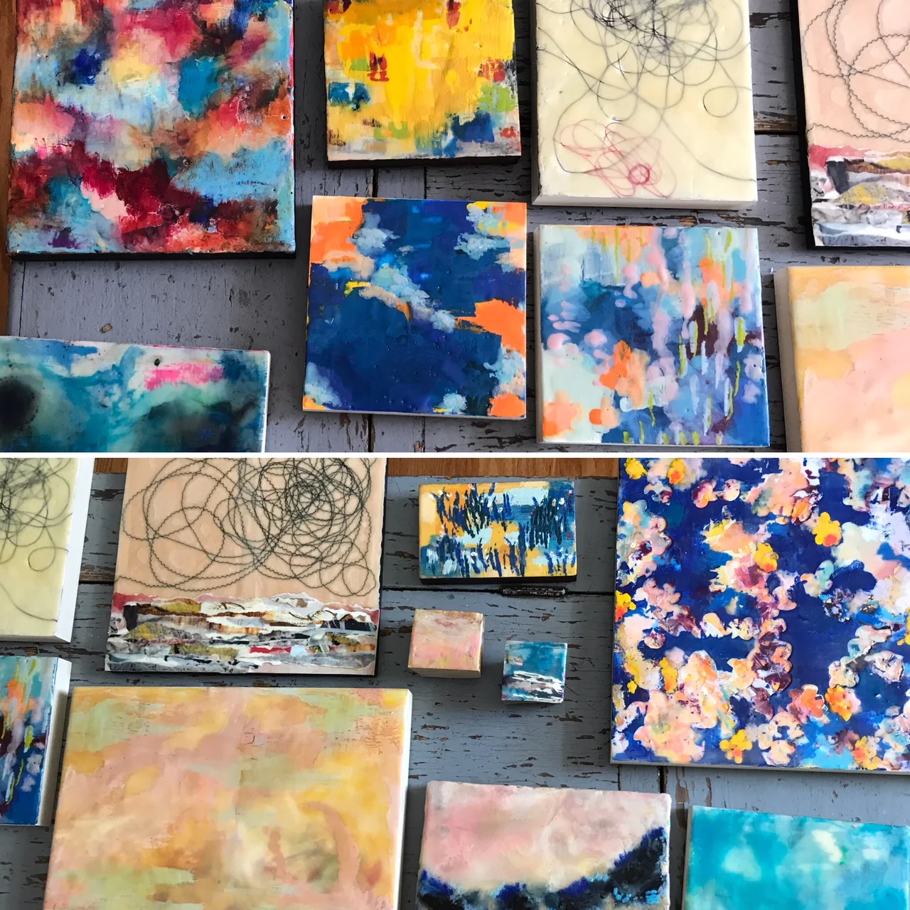 encaustic paintings 