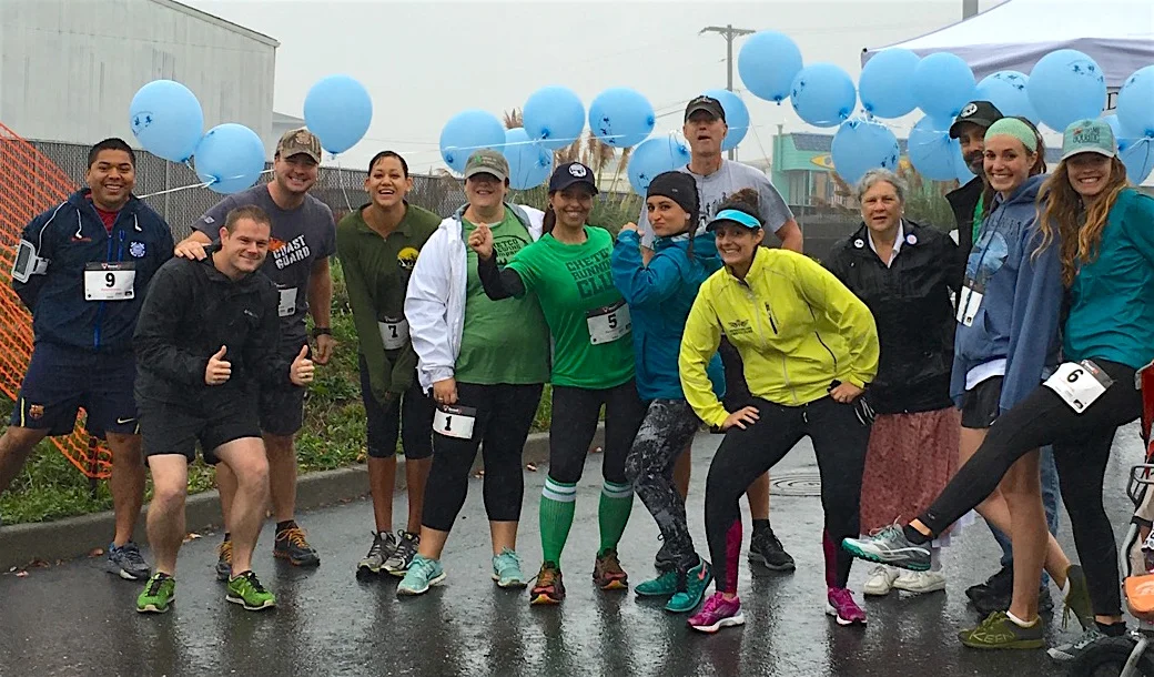 Members of Chetco Running Club at last year's Oktoberfest 5K in Brookings.